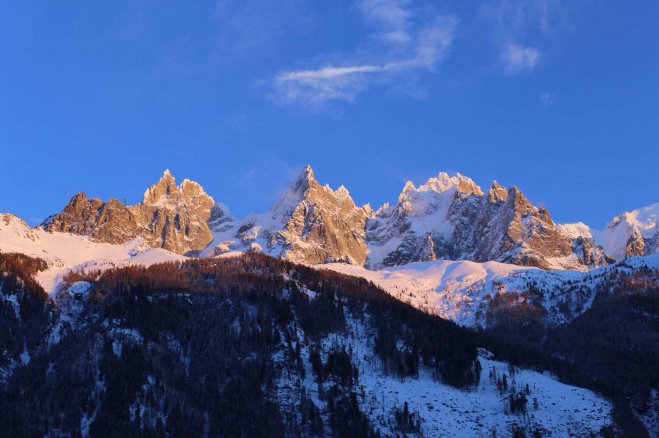 شقة Grand Appt Vue Mont Blanc شامونكس المظهر الخارجي الصورة