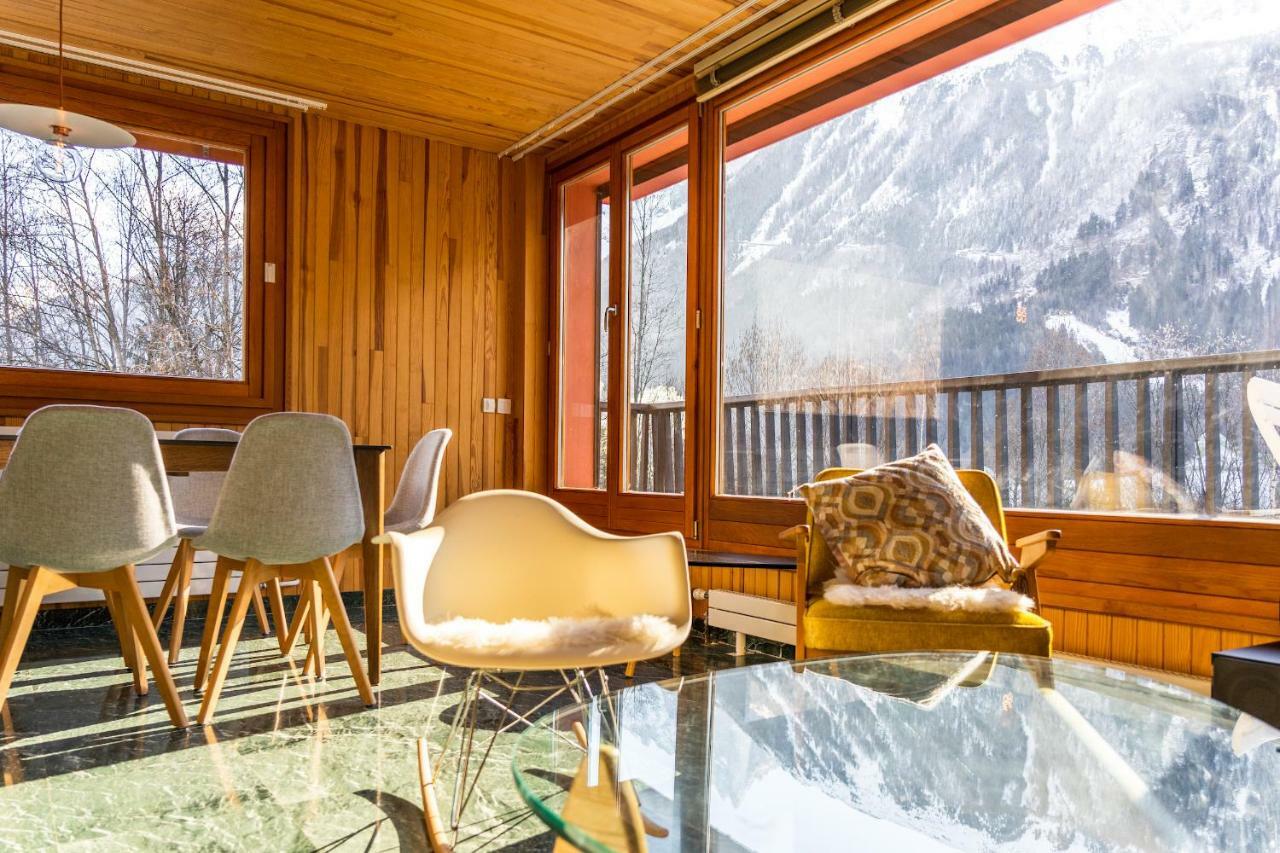 شقة Grand Appt Vue Mont Blanc شامونكس المظهر الخارجي الصورة