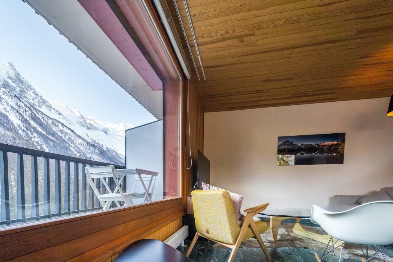 شقة Grand Appt Vue Mont Blanc شامونكس المظهر الخارجي الصورة